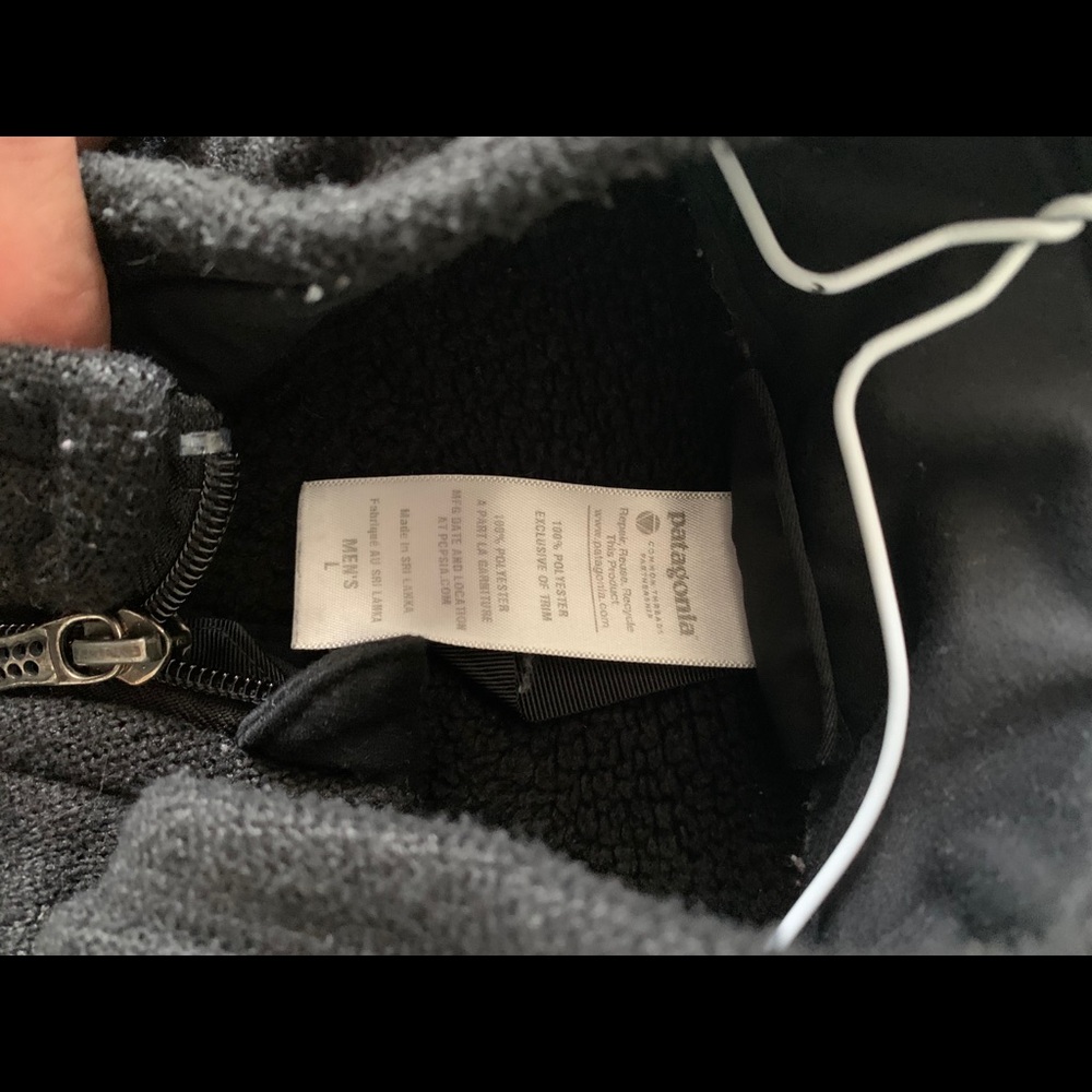 Patagonia black vest